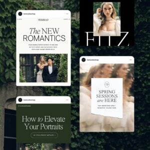 Fitzgerald Social Media Canva Templates thumbnail 1